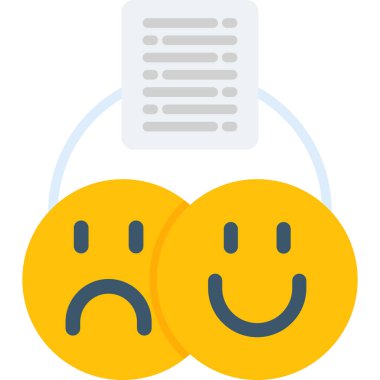 üzgün emoji simgesi simgesi doldurulmuş dış hat biçimi