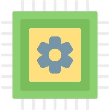 Çiçek. Web simgesi basit illüstrasyon