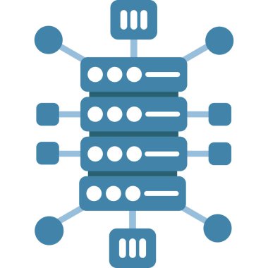 veritabanı veritabanı simgesi ana hat biçiminde