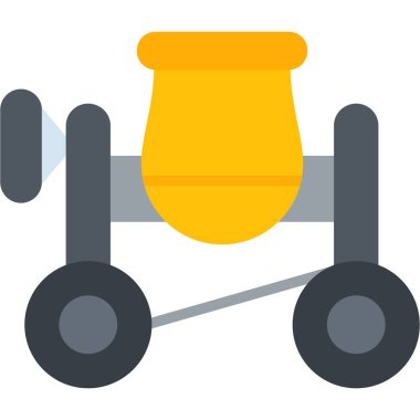 Bisiklet. Web simgesi basit illüstrasyon