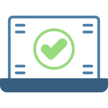 işaretleme vektör simgesini kontrol et