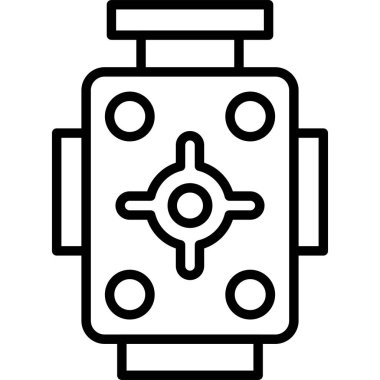 Modern b 'nin vektör illüstrasyonu eksik simgesi