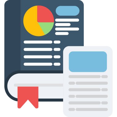 iş düz simgesi, vektör, illüstrasyon