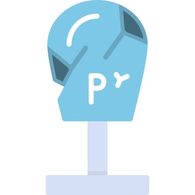 Bir simgenin vektör illüstrasyonu