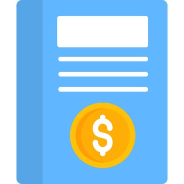 Kitap. Web simgesi basit illüstrasyon