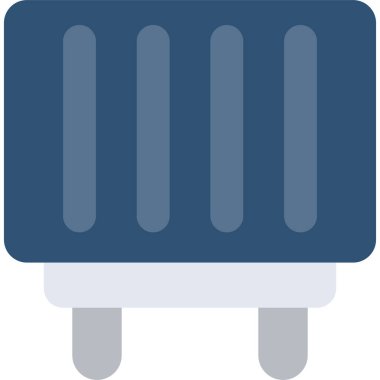 Klima vektör çizgisi simgesi