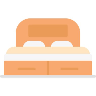 Gıda düz renkli vektör simgesi.