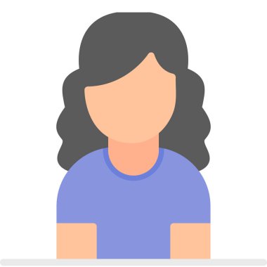 avatar kadın kişi simgesi