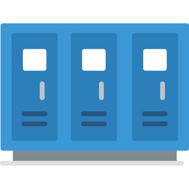 Sunucu. Web simgesi basit illüstrasyon