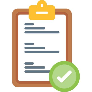 Bill Vector İllüstrasyonu, Basit Simge