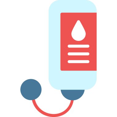 kan damlası ikon vektör illüstrasyonu