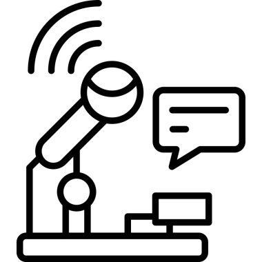 Radyo anteni. Basit resimleme