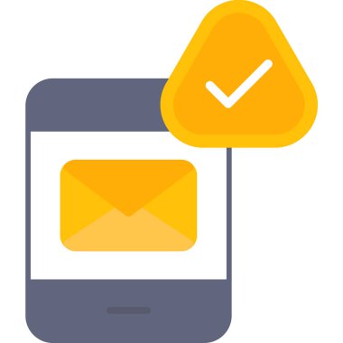 e-posta simgesi düz biçimli