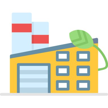 vektör düz simgesi oluşturuluyor