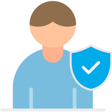 erişim güvenlik koruma simgesi