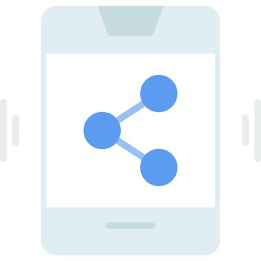 ağ paylaşım simgesi çizimi