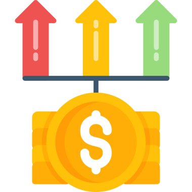 Sigorta Vektörü İllüstrasyonu, Basit Simge