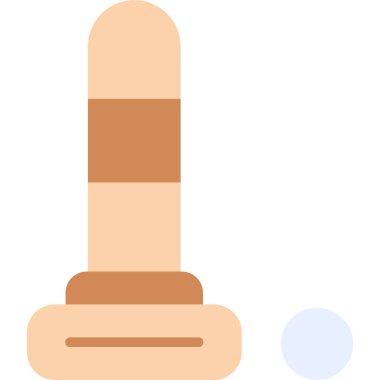 Güzellik ve moda simgelerinin vektör çizimi