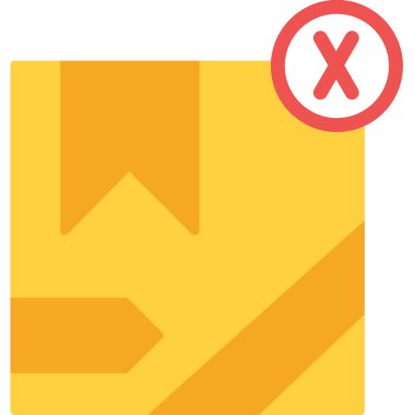 Hata simgesi vektör illüstrasyonu