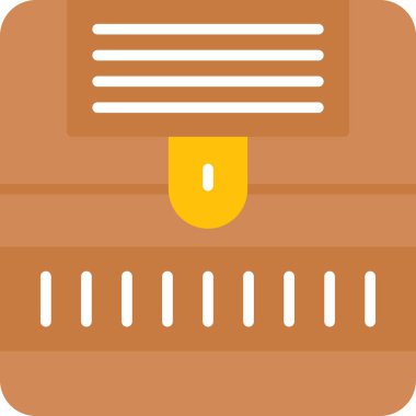 Çanta. Web simgesi basit illüstrasyon