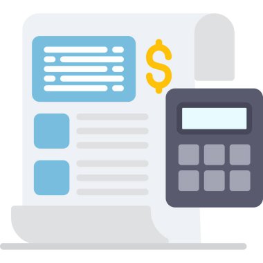 iş düz simgeleri, vektör illüstrasyonu