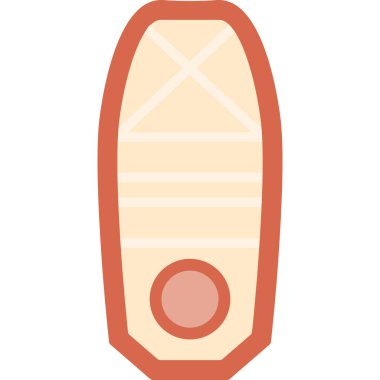 Çizgi film simgesinin vektör çizimi