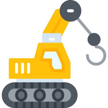 robot el simgesi vektör illüstrasyonu