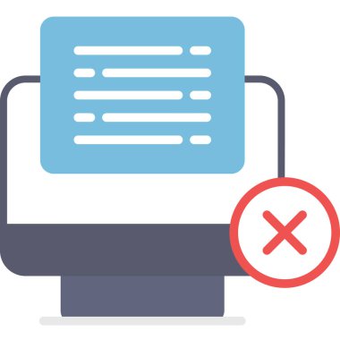 belge silme simgesini düz biçimde sil