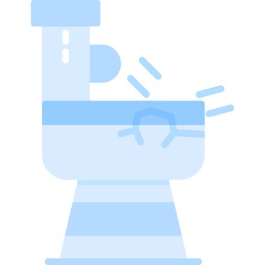 tuvalet ikonu vektör illüstrasyonu