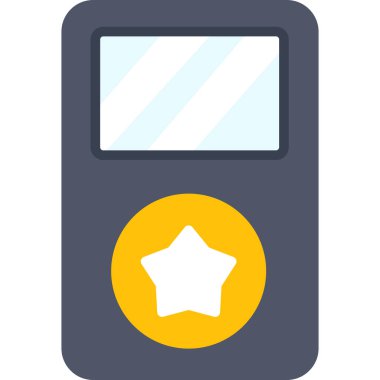 Bir yıldızın vektör illüstrasyonu