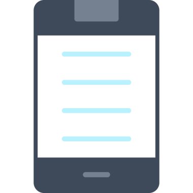 Telefon simgesi vektör illüstrasyonu