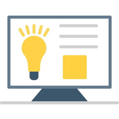 Web simgesi vektör illüstrasyonu