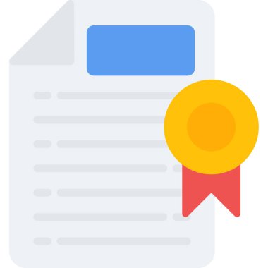 Sertifika sertifika simgesi