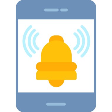 Akıllı Telefon. Web simgesi basit illüstrasyon