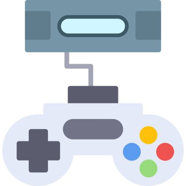 Oyun kolu. Web simgesi basit illüstrasyon