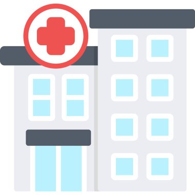 Hastane binası ikonu