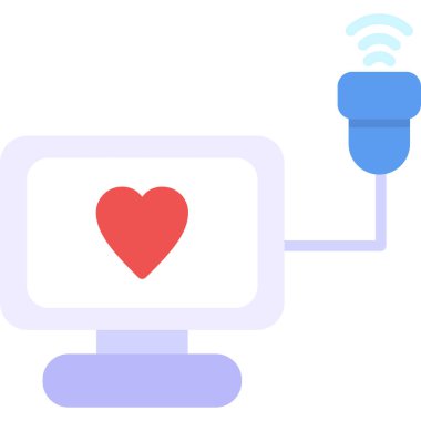 İnternet bağlantısı simgesi. İnternet bağlantısı bağlantılı vektör illüstrasyonu