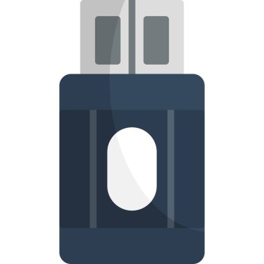 Hafif düz vektör simgesi