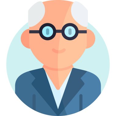 Avatar iş adamı simgesi Avatar kategorisinde