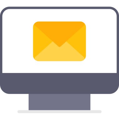 e-posta simgesi düz biçimli