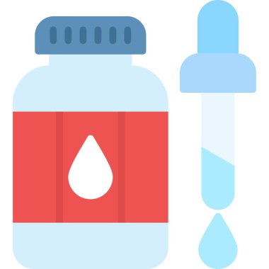 Şişe. Web simgesi basit tasarım