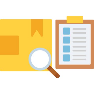 Büyüteçli cam vektör illüstrasyonlu pano