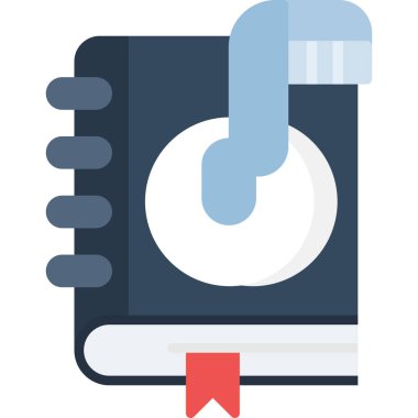 Kitap. Web simgesi vektör illüstrasyonu