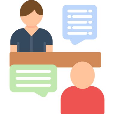 görev simgesi vektör illüstrasyonu