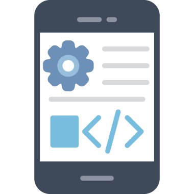 cep telefonu ikonu vektör illüstrasyonu