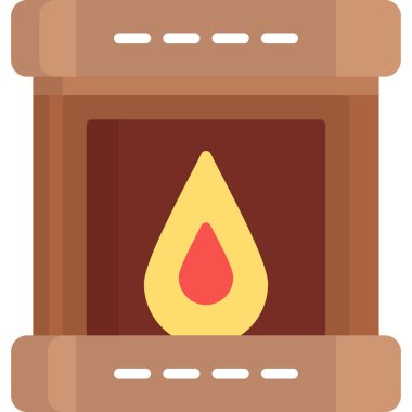 Mum. Web simgesi basit illüstrasyon