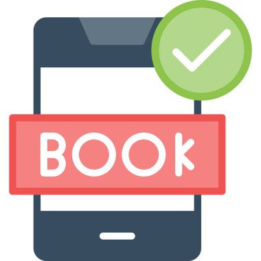 kitap simgesi vektör illüstrasyonu