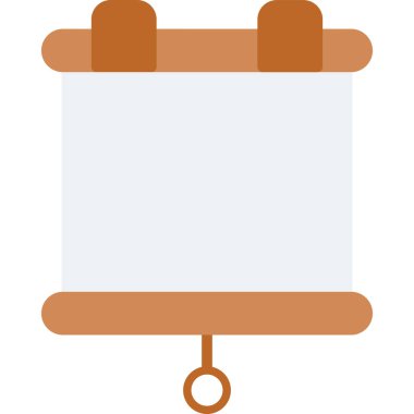 boş ahşap tahta, illüstrasyon, beyaz arkaplan üzerindeki vektör.