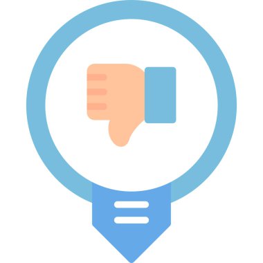 Başparmağını kaldır. Basit resimleme