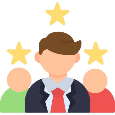 insanlar simge vektör illüstrasyonu